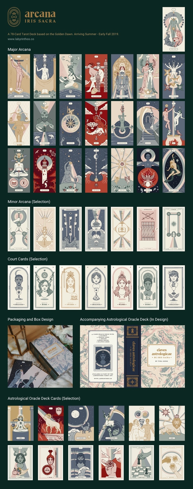🌙 This Month's Labyrinthos Updates: Custom Spreads, New Deck